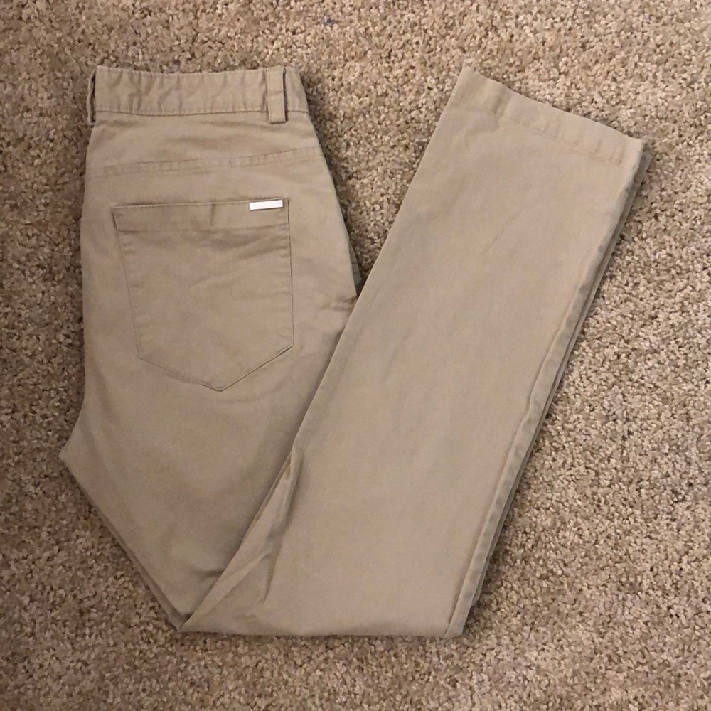 Calvin Klein tan pants